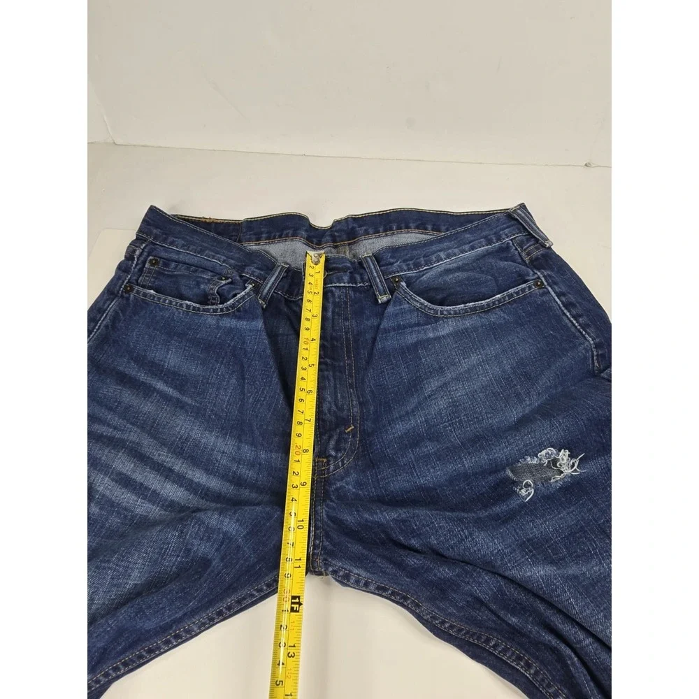 Levis Jeans 514 Straight Fit Medium Wash Men's Size 36x30‎ Honeycomb Denim